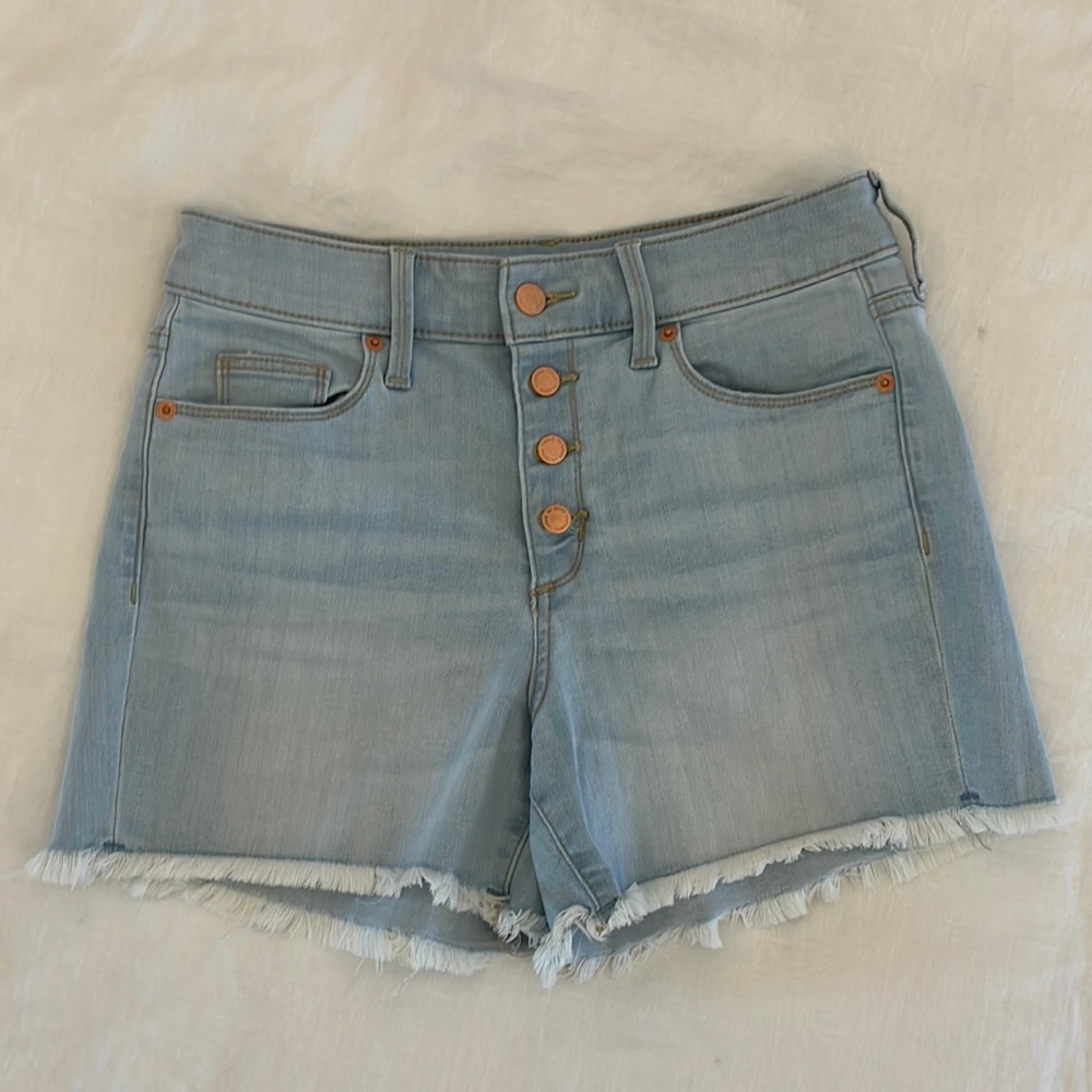 Women’s Universal Thread High Rise Midi Denim Shorts Size 4/27